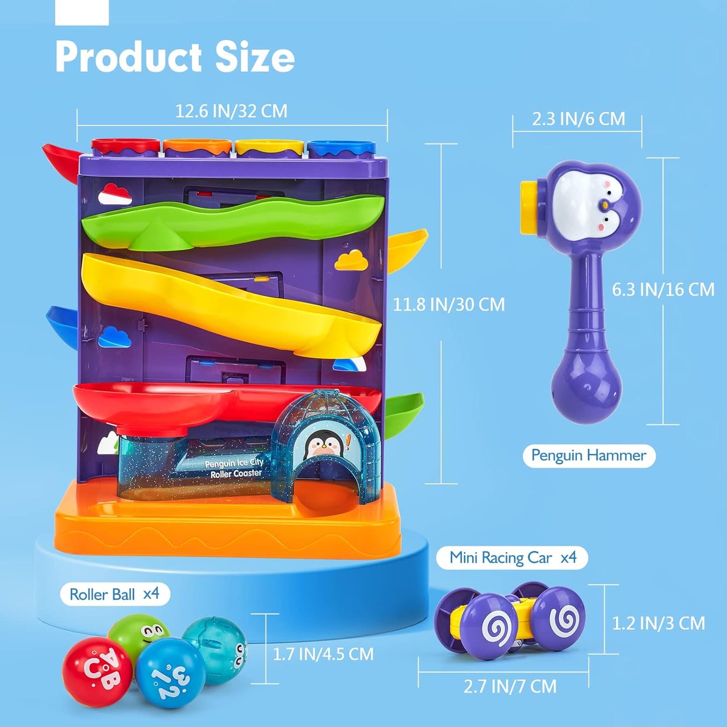 Montessori Pound a Ball Hammer Toy
