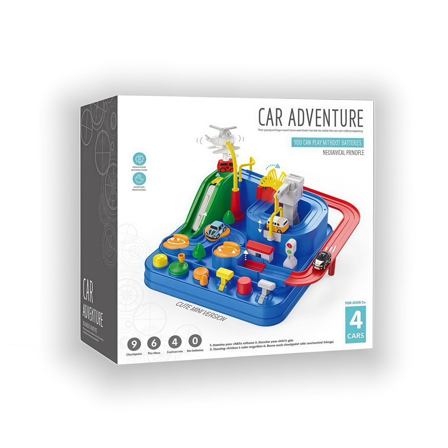 Car Race Track, Adventure Vehicles Toy