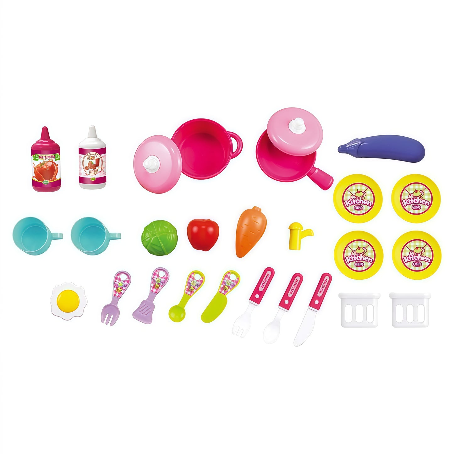 2-in-1 Travel Luggage Turn into Play Kitchen