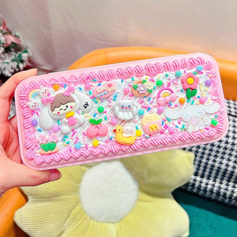 Cream Glue DIY Pencil Case Kit