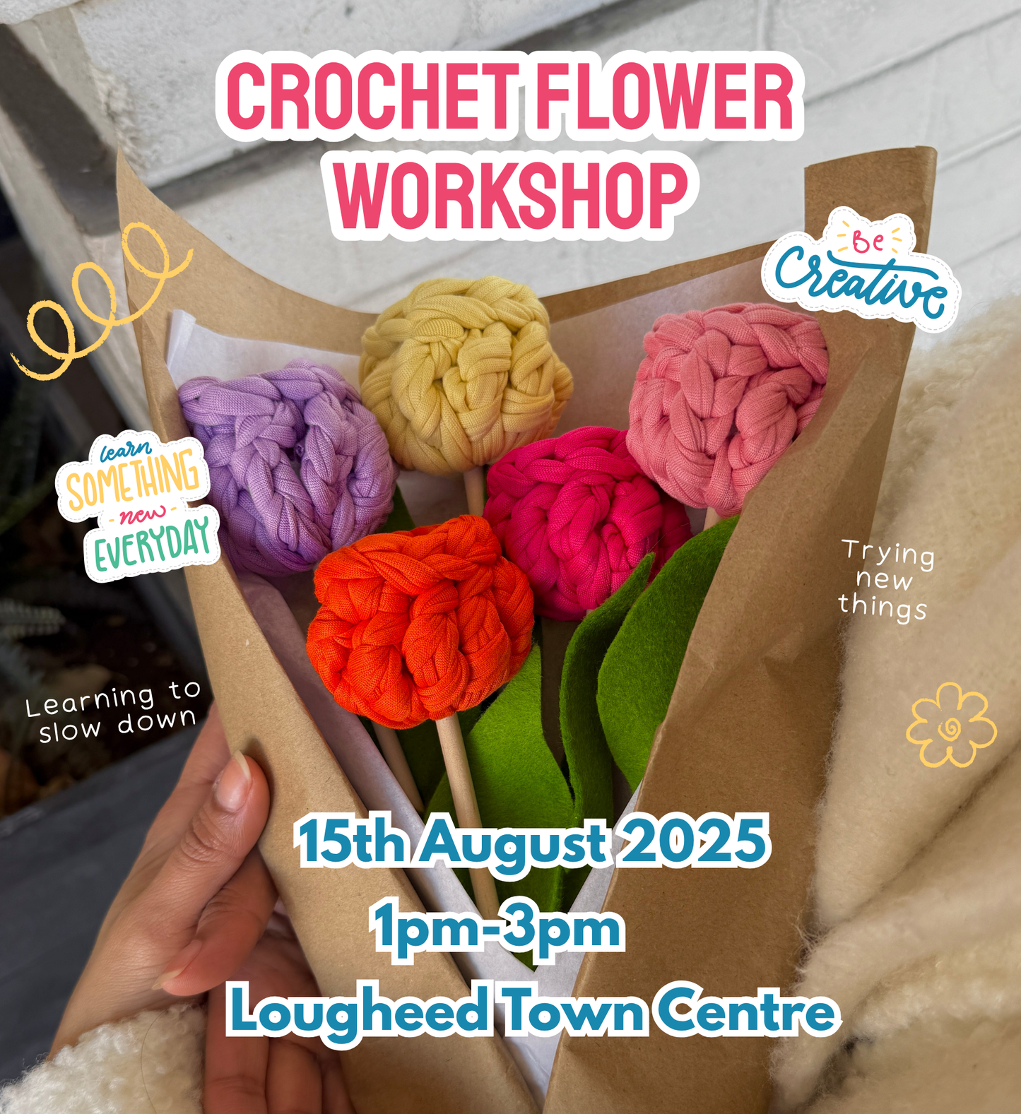 Crochet Flower Workshop