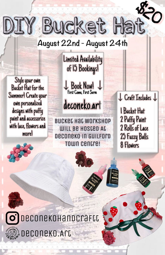 DIY Bucket Hat Workshop
