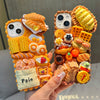 Decoden Cream Glue Phone Case DIY Kit – Kawaii Bakery Bread Charms