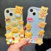 Decoden Cream Glue Phone Case DIY Kit – Kawaii Pastel Bear Charms