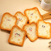 DIY Needle Felting Kit for Beginners - Cute Toast Coaster Wool Craft Food Cup Mat Set