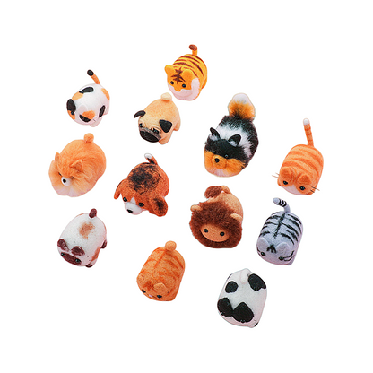 DIY Needle Felting Kit for Beginners - Cute Pet Animals - Wool Craft Dog & Cat Miniature