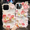 Decoden Cream Glue Phone Case DIY Kit – Kawaii Sakura Cherry Blossom Charms