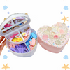 Decoden Cream Glue DIY Baroque Jewelry Box - Cute 2-Layer Heart Storage Case Kit