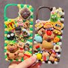 Decoden Cream Glue Phone Case DIY Kit – Kawaii Capybara & Snack Charms