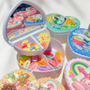 Decoden Cream Glue DIY - Kawaii Cartoon Heart Jewelry Box Organizer Kit