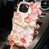 Decoden Cream Glue Phone Case DIY Kit – Kawaii Sakura Cherry Blossom Charms
