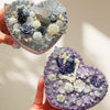 Decoden Cream Glue DIY Baroque Jewelry Box - Cute 2-Layer Heart Storage Case Kit