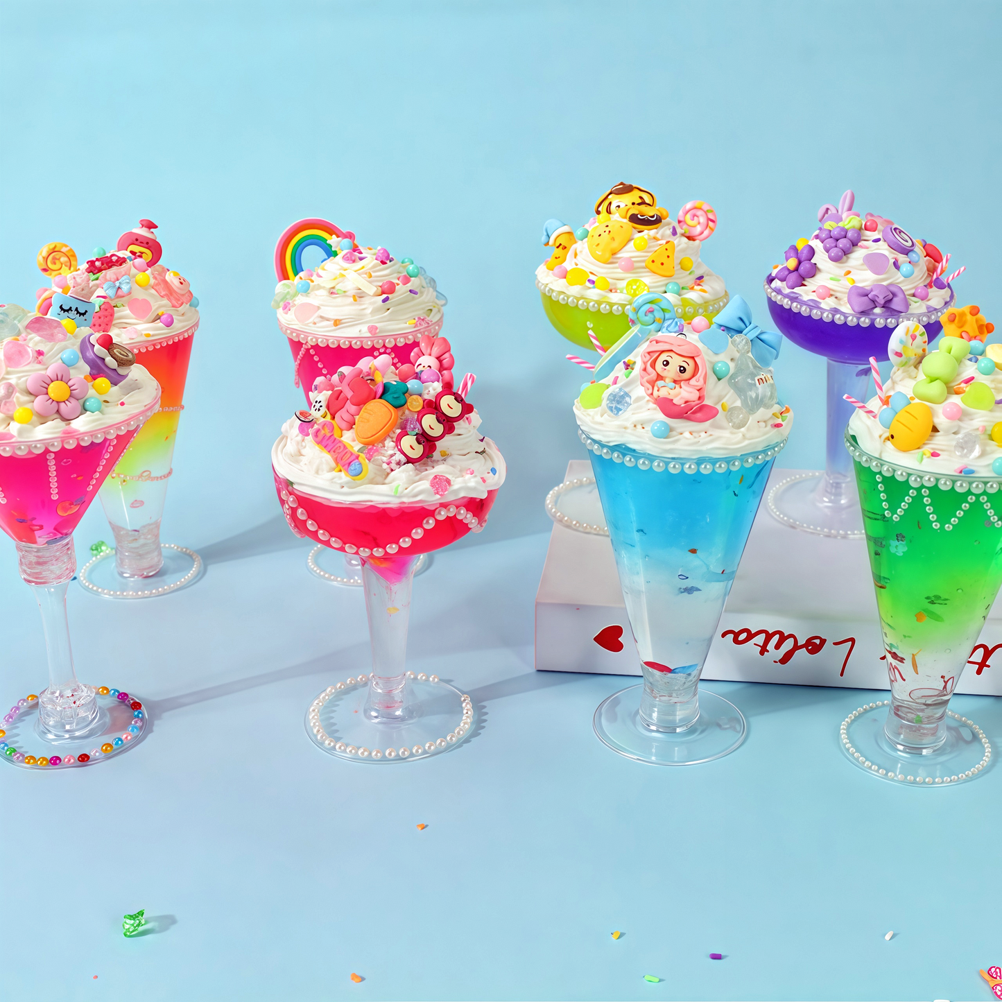 Cream Glue DIY Ice Cream Large Cup Kit