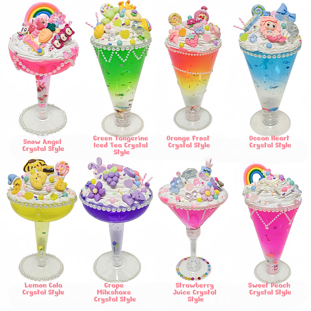 Decoden Cream Glue Ice Cream Cup DIY Kit - Kawaii Decoden Kit & Cream Glue Craft Set
