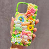 Decoden Cream Glue Phone Case DIY Kit – Kawaii Rabbit & Bear Charms