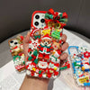 Decoden Cream Glue Phone Case DIY Kit – Kawaii Christmas Friends
