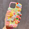 Decoden Cream Glue Phone Case DIY Kit – Kawaii Rabbit & Bear Charms
