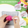 4-in-1 Christmas Gnome Needle Felting Kit for Beginners – DIY Holiday Craft Set(with Keychain）
