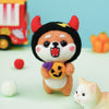 DIY Needle Felting Kit for Beginners - Cute Shiba Inu Keychain Set