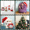 4-in-1 Christmas Needle Felting Kit for Beginners – Santa & Cute Animals(with Keychain）
