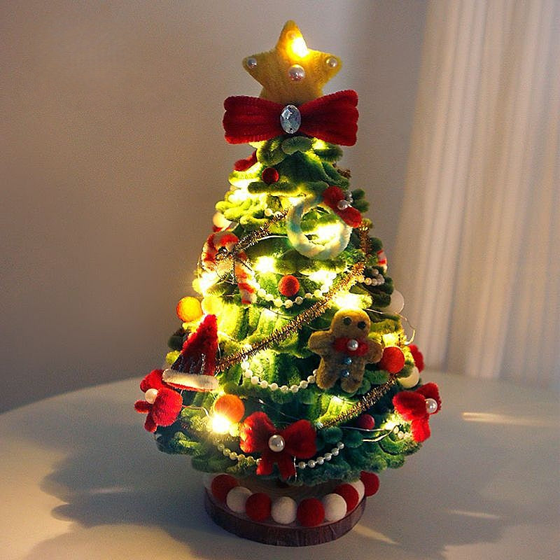 Pipe Cleaner Christmas Tree DIY Kit (Large Size)