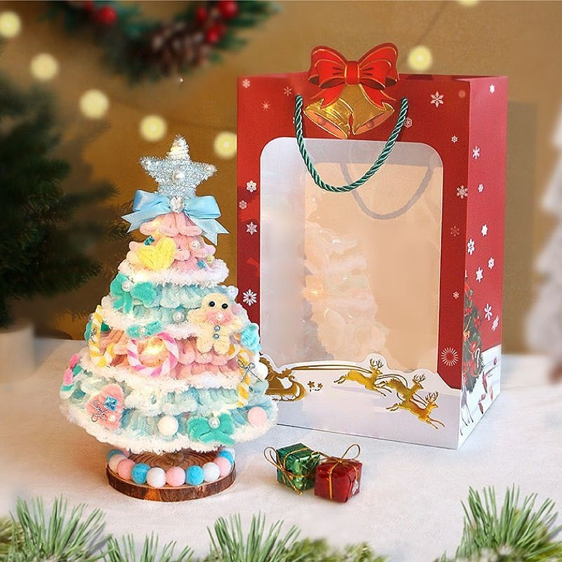 Pipe Cleaner Christmas Tree DIY Kit (Large Size)