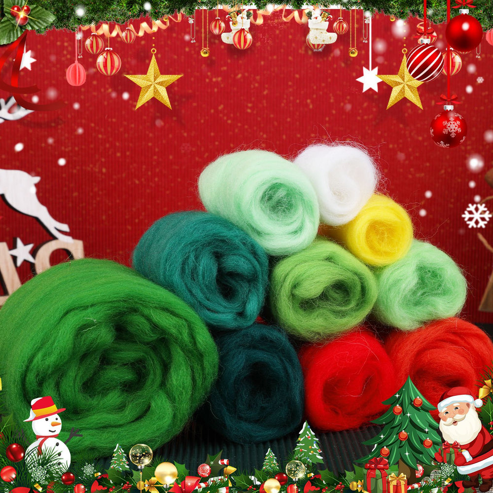 DIY Needle Felting Kit for Beginners – Cute Christmas Characters
