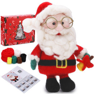 DIY Needle Felting Kit for Beginners – Cute Christmas Characters