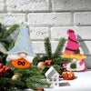 4-in-1 Christmas Gnome Needle Felting Kit for Beginners – DIY Holiday Craft Set(with Keychain）