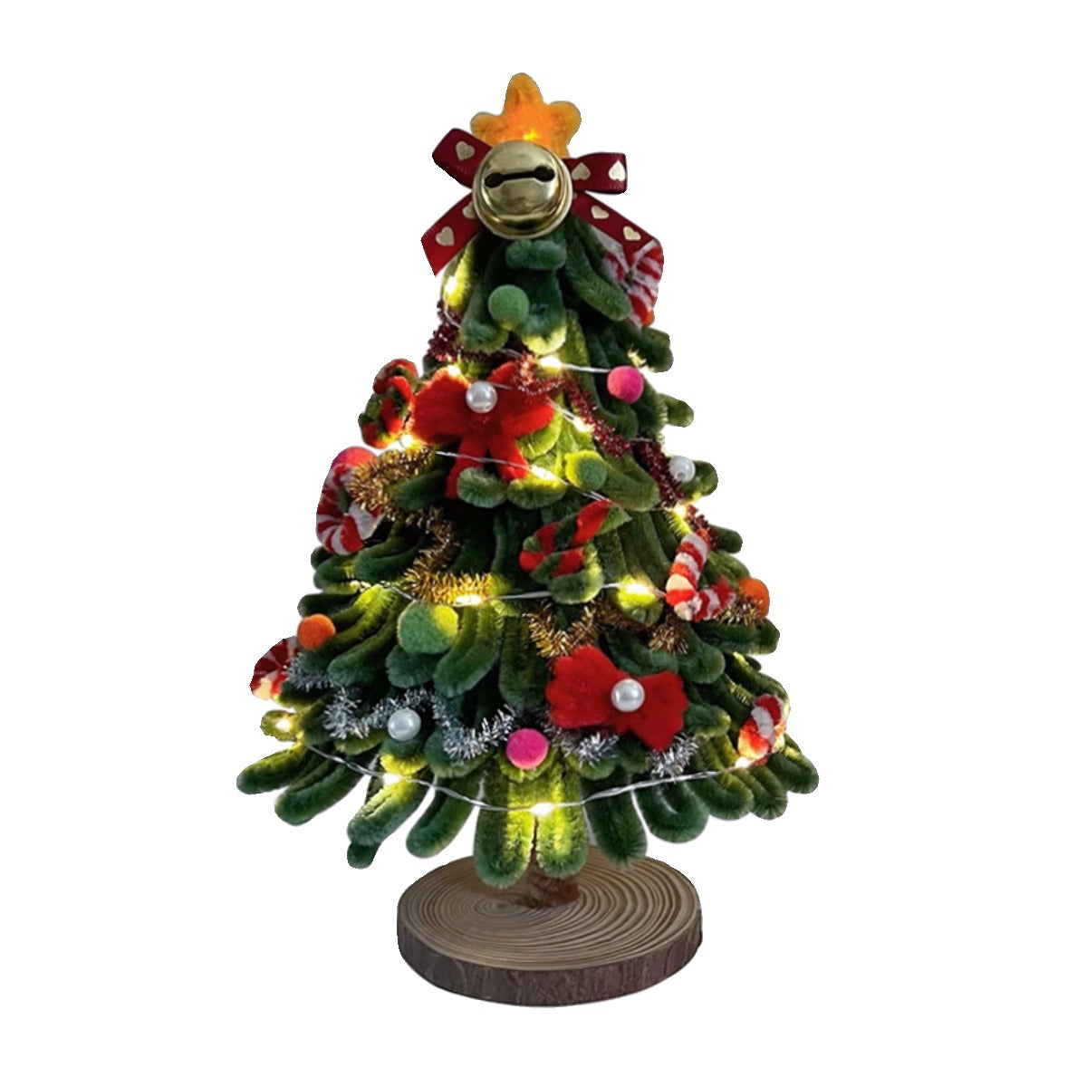 Pipe Cleaner Christmas Tree DIY Kit (Large Size)