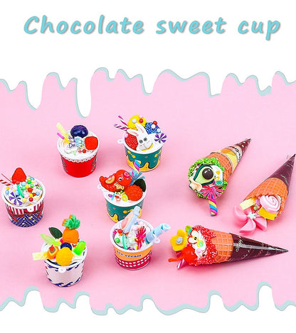 Cream Glue DIY Ice Cream Cup Craft Kit（Small）