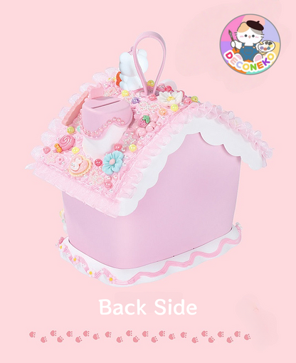 Kawaii DIY Decoden Cream Glue | Cute House Bank Saving Box Kit