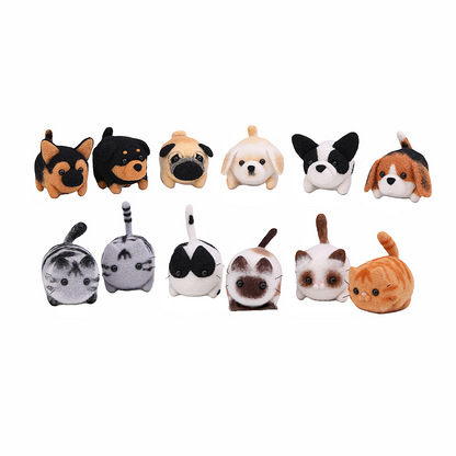 DIY Needle Felting Kit for Beginners - Cute Pet Animals - Wool Craft Dog & Cat Miniature