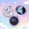 Decoden Cream Glue DIY Comb & Mirror Set - Kawaii DIY Decoden Cream Glue