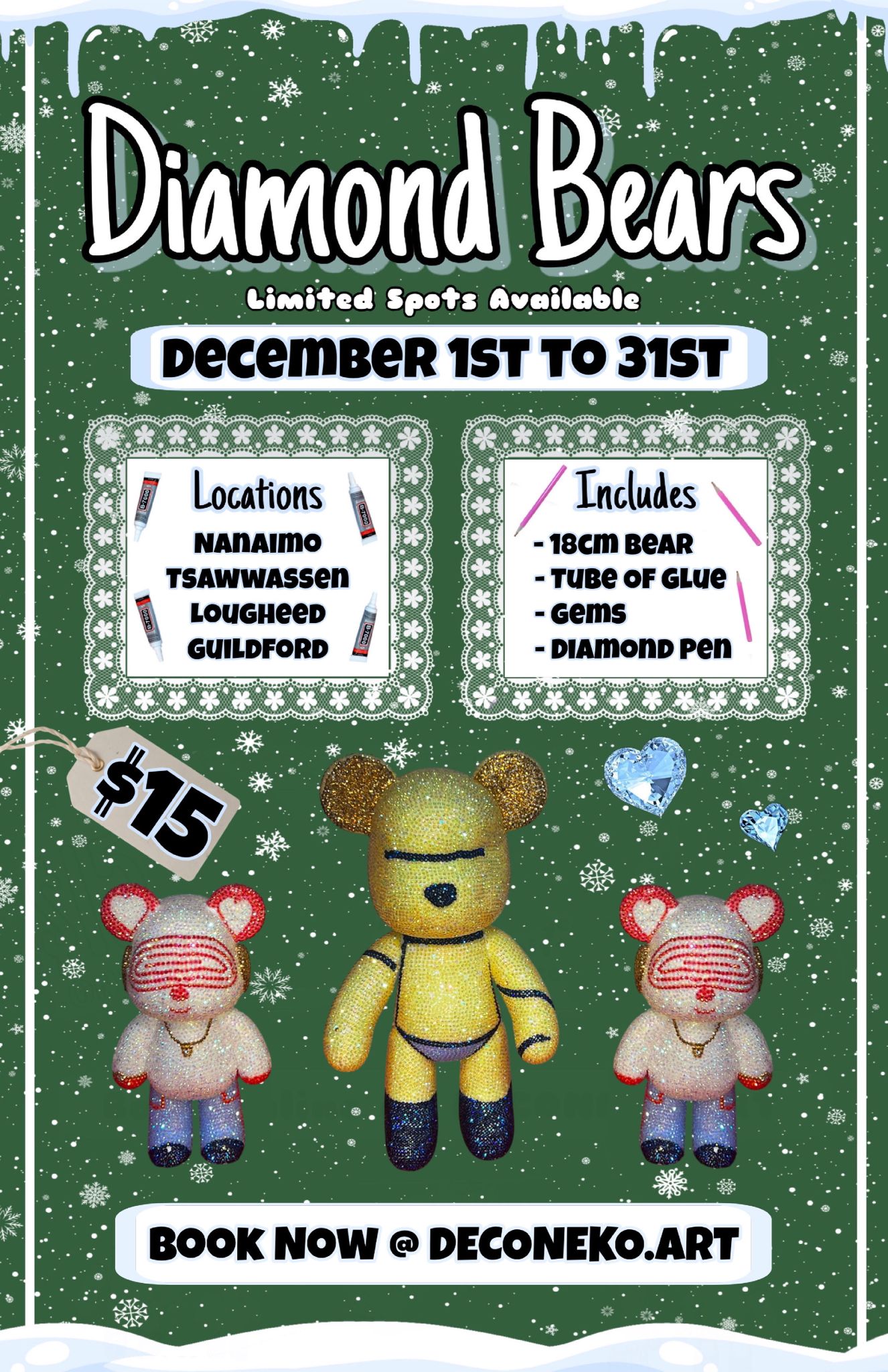 Monthly Promotion Craft - DIAMOND BEAR