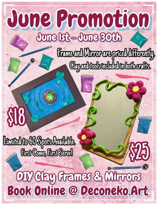 Monthly Promotion Craft - Air Dry Clay
