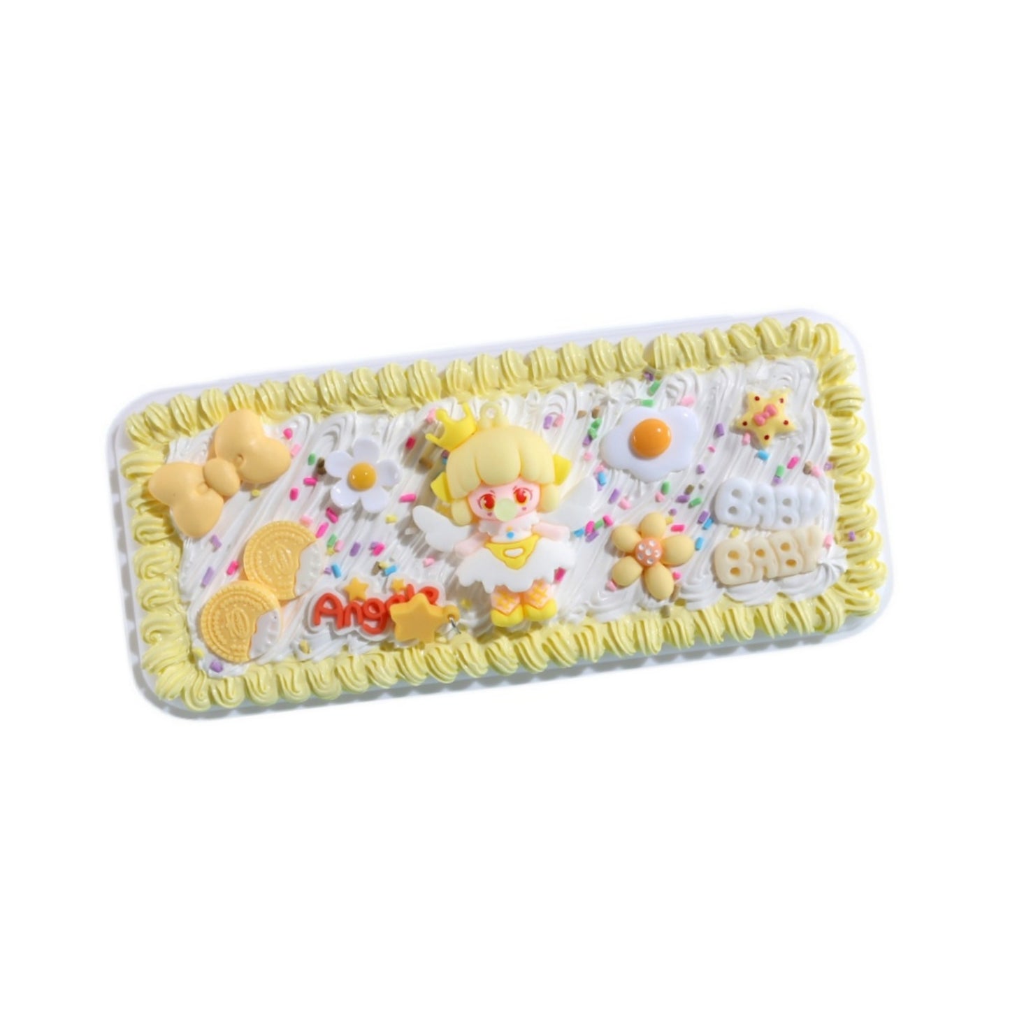 Cream Glue DIY Pencil Case Kit