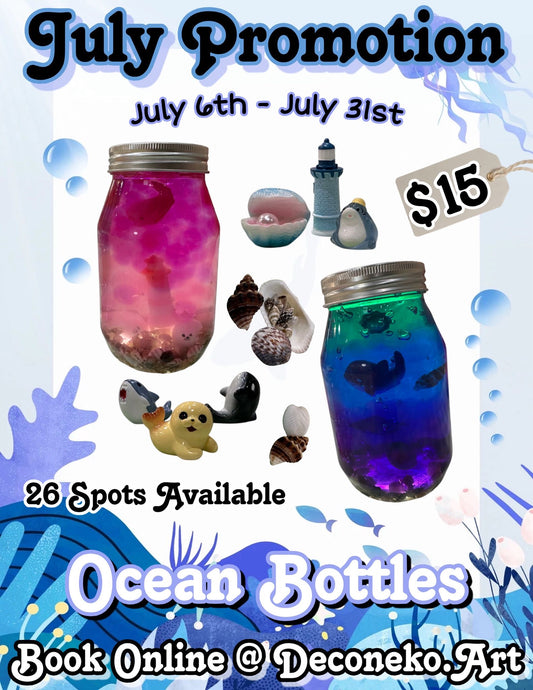 Monthly Promotion Craft - Ocean Bottle