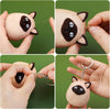 DIY Needle Felting Kit for Beginners - Cute Cat Keychain Set