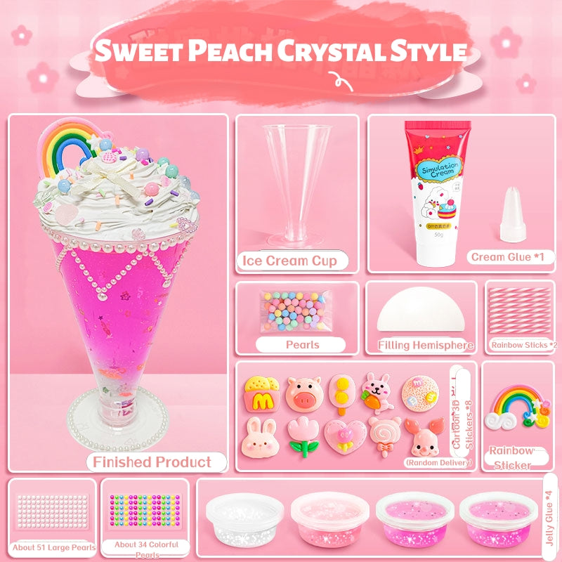 Cream Glue DIY Ice Cream Large Cup Kit