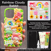 Decoden Cream Glue Phone Case DIY Kit – Kawaii Rabbit & Bear Charms