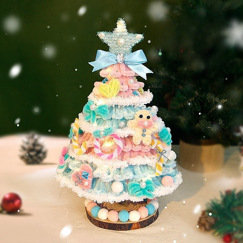 Pipe Cleaner Christmas Tree DIY Kit (Large Size)