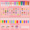 Decoden Cream Glue Hair Pin Kawaii DIY Party Kit - with Storage Box