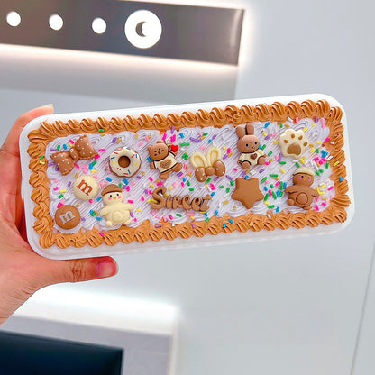 Cream Glue DIY Pencil Case Kit