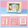 Decoden Cream Glue  DIY  Kawaii - Decoden Photo Frame DIY Kit (Optional 6-Inch Photo Printing Service)