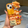 Decoden Cream Glue Phone Case DIY Kit – Kawaii Bakery Bread Charms