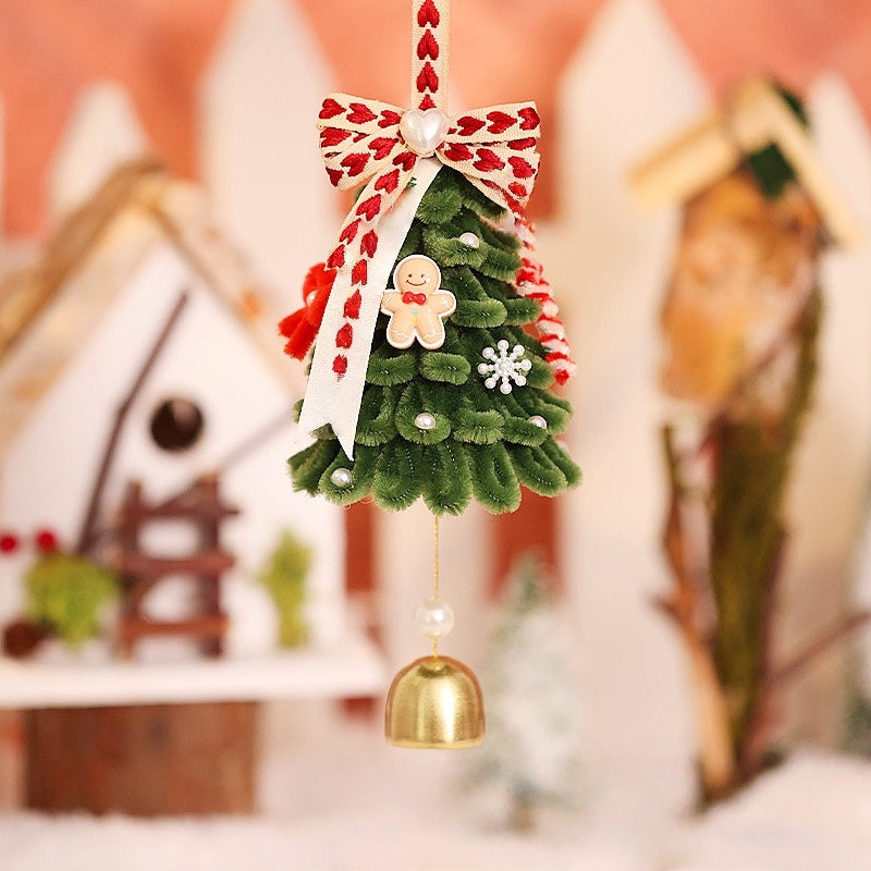 Pipe Cleaner Christmas Tree Ornament DIY Kit (Small Size)