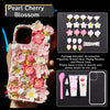 Decoden Cream Glue Phone Case DIY Kit – Kawaii Sakura Cherry Blossom Charms