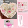 Decoden Cream Glue DIY Baroque Jewelry Box - Cute 2-Layer Heart Storage Case Kit