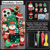 Decoden Cream Glue Phone Case DIY Kit – Kawaii Santa Christmas Charms